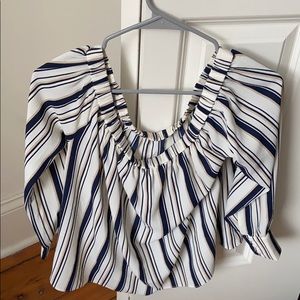 Off the shoulder blouse